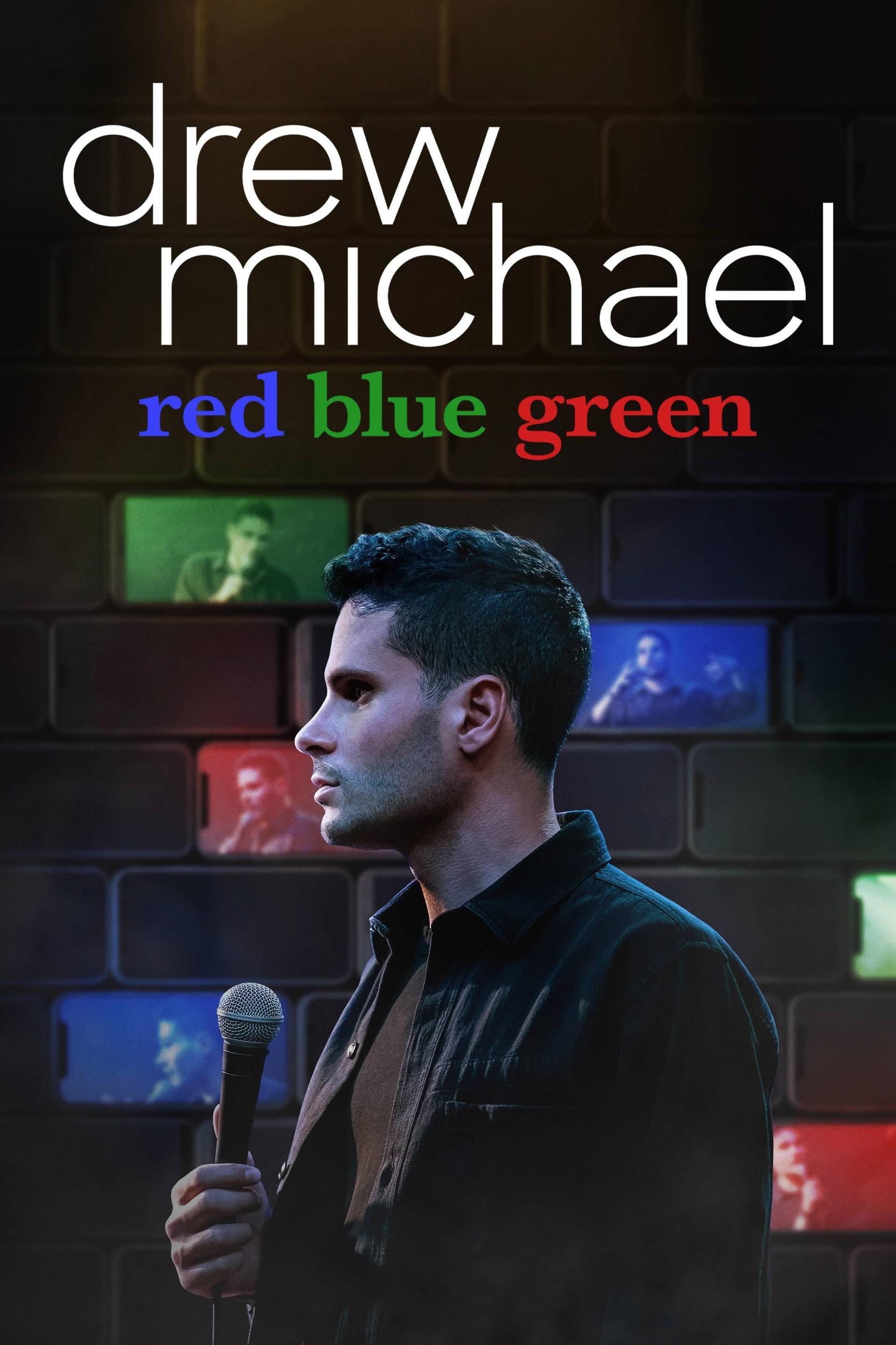 drew michael: red blue green