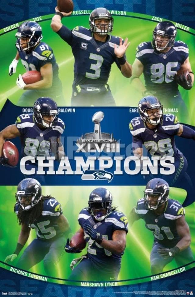 Super Bowl XLVIII Champions: Seattle Seahawks