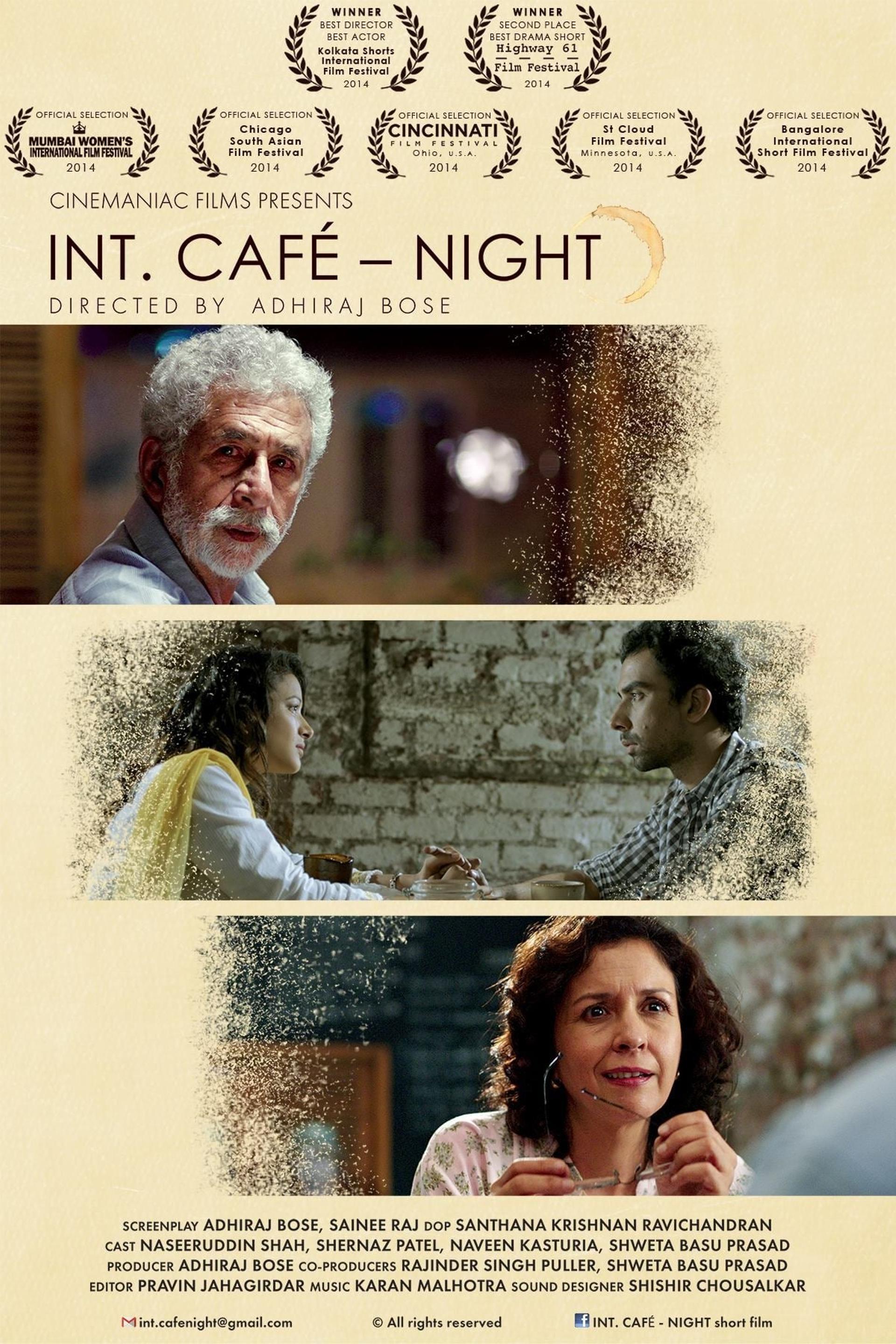 INT. CAFÉ – NIGHT