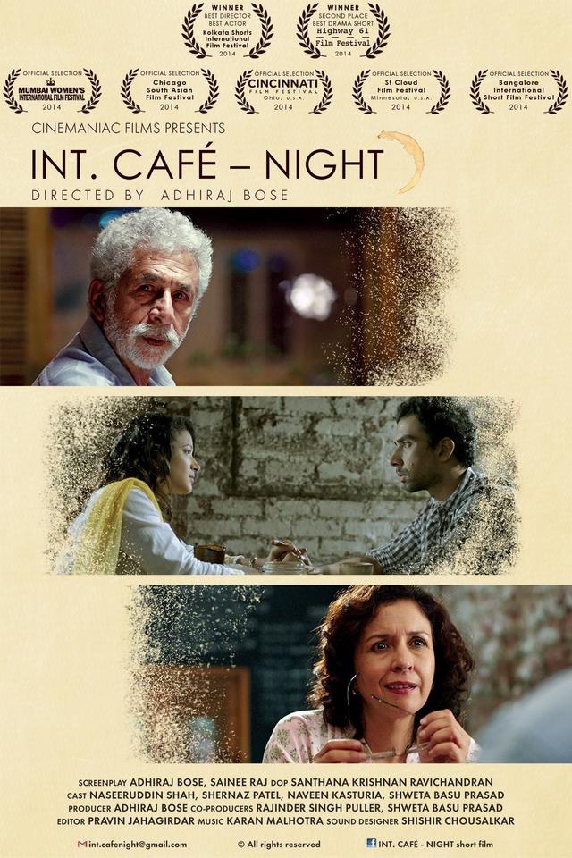 INT. CAFÉ – NIGHT