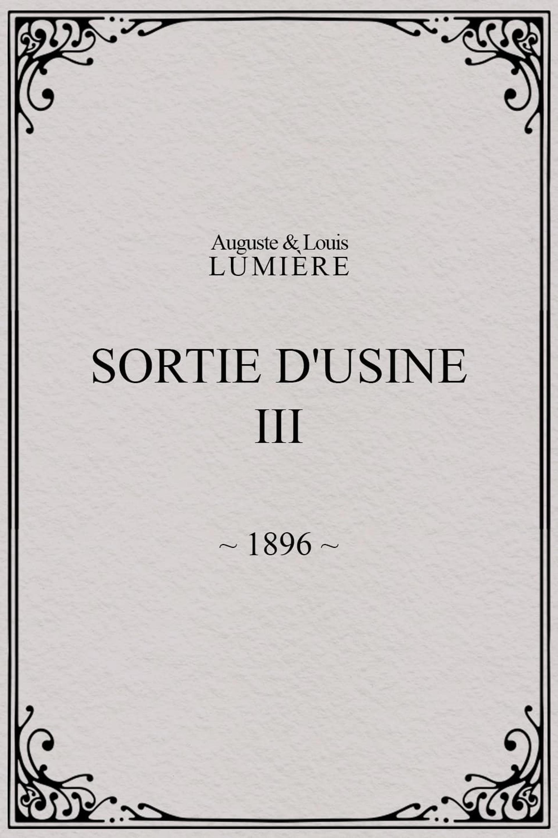 Sortie d'usine, [III]