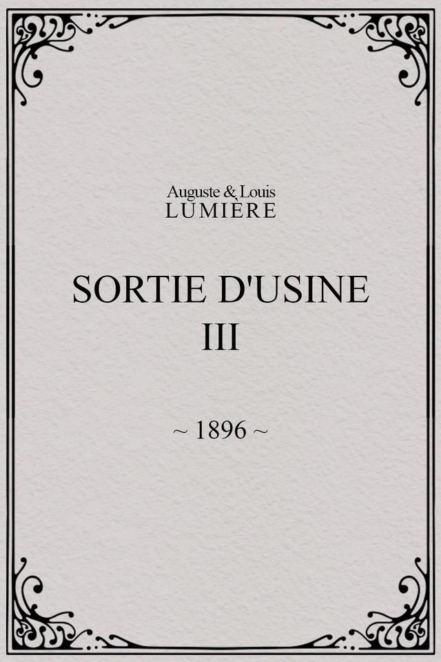 Sortie d'usine, [III]