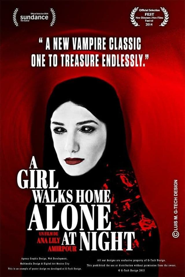 A Girl Walks Home Alone at Night