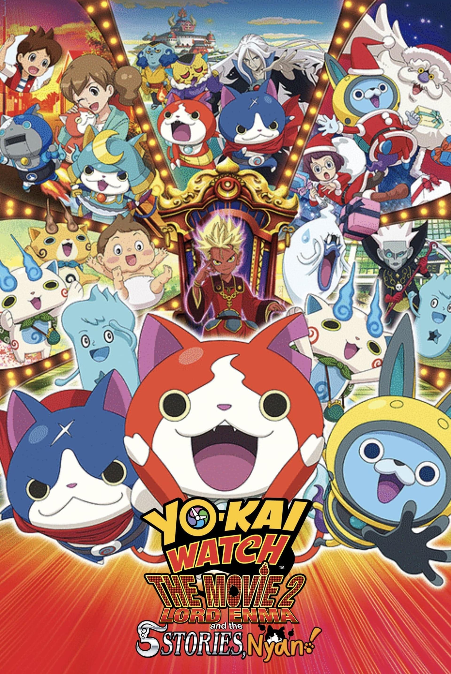 Yo-kai Watch: The Movie - The Great King Enma and the Five Tales, Meow!