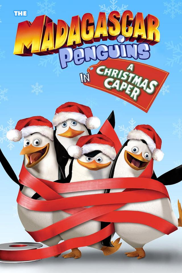 The Madagascar Penguins in a Christmas Caper