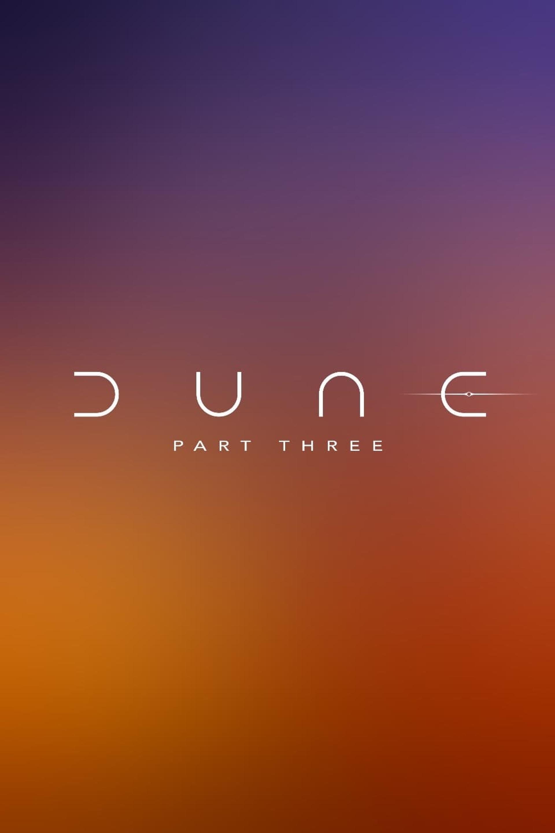 Dune: Part Three