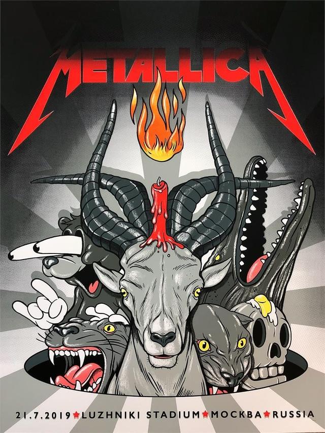 Metallica : Live in Moscow 2019