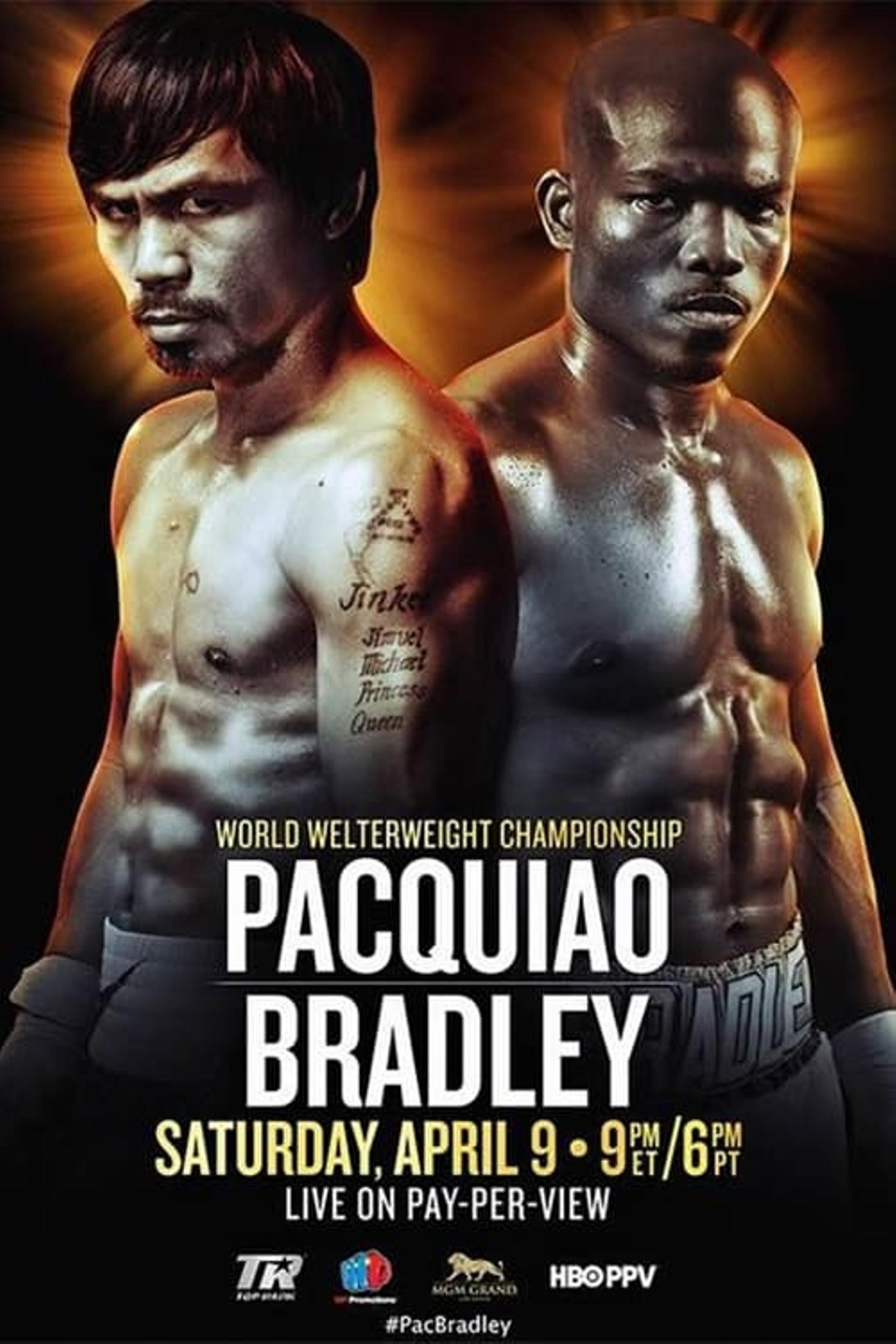 Manny Pacquiao vs. Timothy Bradley III