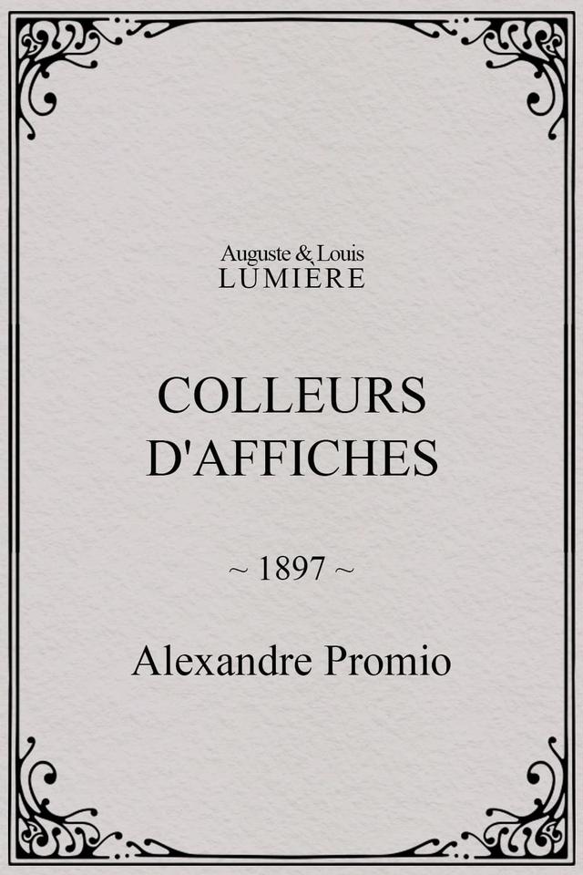 Colleurs d'affiches