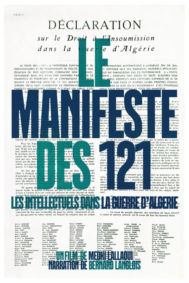 Manifesto of the 121