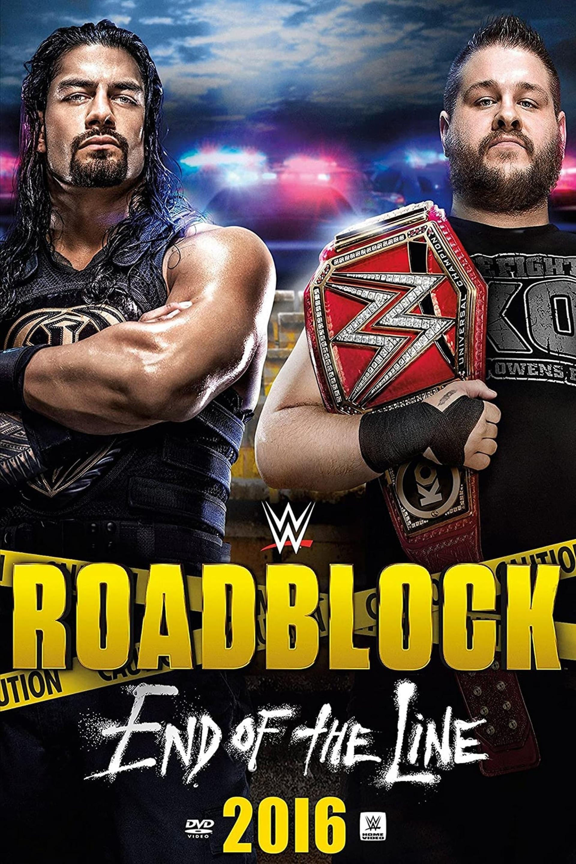 WWE Roadblock: End of the Line 2016