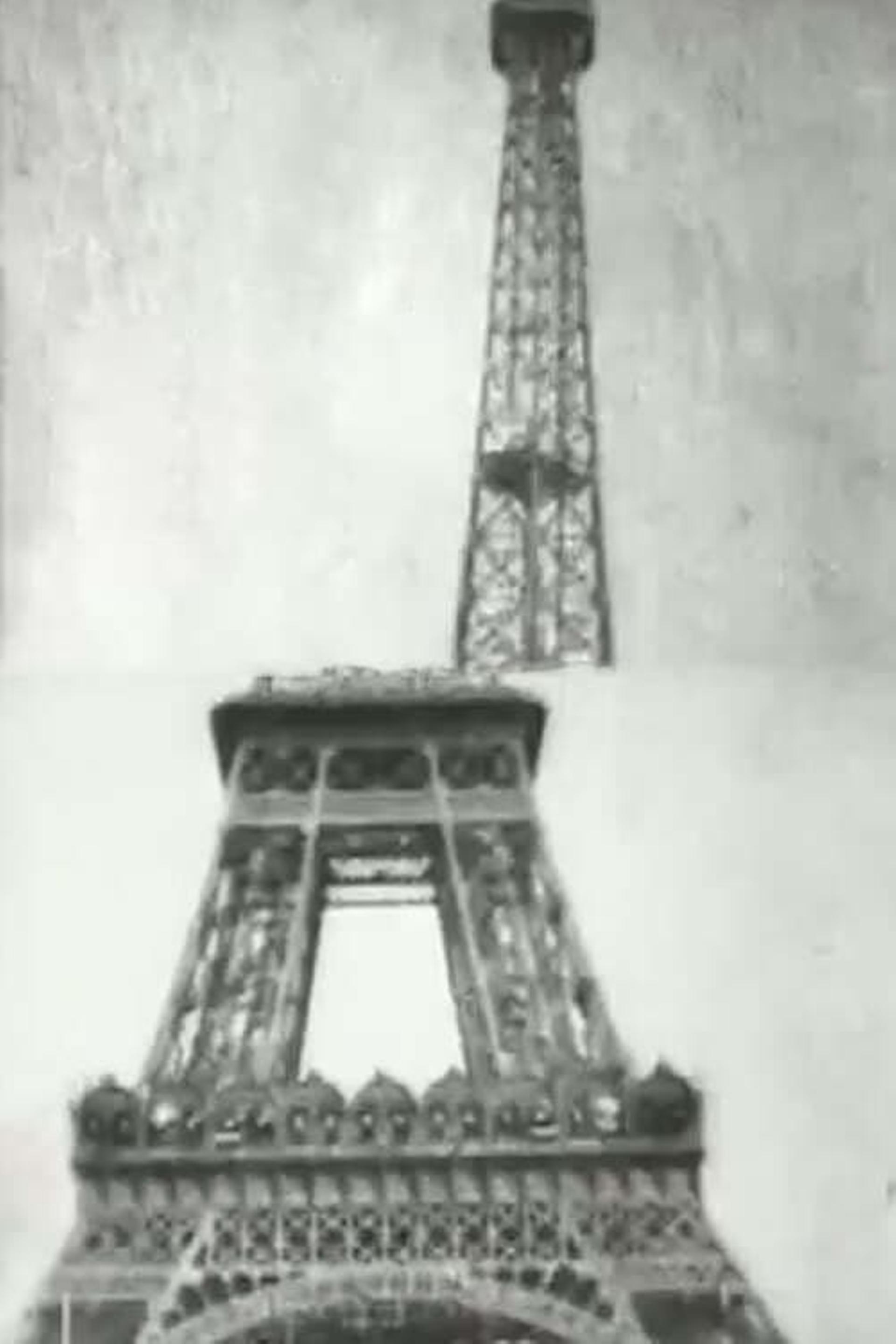 Panorama of Eiffel Tower